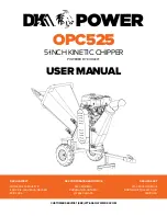 DK2 Power OPC525 User Manual предпросмотр