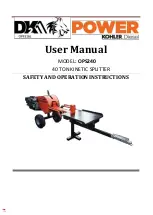 Предварительный просмотр 1 страницы DK2 Power OPS240 User Manual