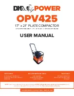 Предварительный просмотр 1 страницы DK2 Power OPV425 User Manual