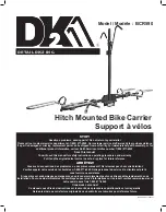 Preview for 1 page of DK2 BCR590 Manual