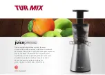 DKB TURMIX Juicepresso A34110 Manual preview