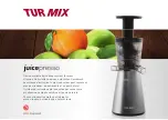 Preview for 1 page of DKB TURMIX Juicepresso A34110 Manual