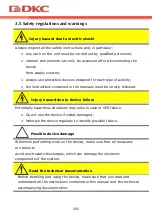 Preview for 107 page of DKC INFORPRO1000 User Manual