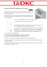 Preview for 6 page of DKC Via Larga 15 Operation And Maintenance Manual