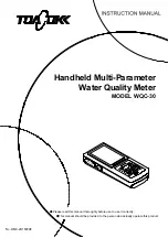 Preview for 1 page of DKK-TOA WQC-30 Instruction Manual