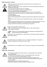 Preview for 7 page of DKL CHAIRS L2-ECO Operating Instructions Manual