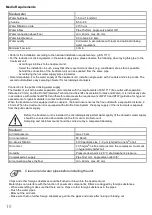 Preview for 10 page of DKL CHAIRS L2-ECO Operating Instructions Manual