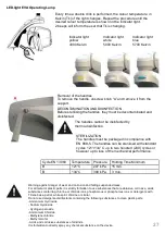 Предварительный просмотр 27 страницы DKL CHAIRS L2-ECO Operating Instructions Manual