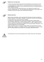 Preview for 47 page of DKL CHAIRS L2-ECO Operating Instructions Manual