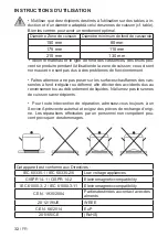 Предварительный просмотр 32 страницы D'KOCINA LA COTTURA LCPVH9S53IN Instructions For Use Manual