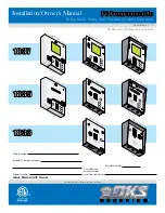 DKS 1833 Series Installation & Owner'S Manual preview