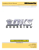 Preview for 40 page of DKS 1838 Access Plus Installation & Owner'S Manual