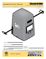 DKS 9024 Installation & Owner'S Manual preview