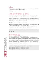 Preview for 8 page of DKT Comega forsete-ii series User Manual