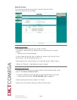 Preview for 13 page of DKT Comega IPLoC D2-POM User Manual