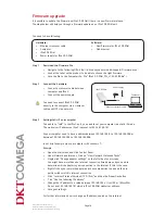 Предварительный просмотр 18 страницы DKT Comega IPLoC D2-POM User Manual