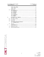 Preview for 3 page of DKT Comega OFA-CCD series User Manual