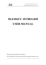 Preview for 1 page of DLE DLE106CC User Manual