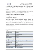 Preview for 4 page of DLE DLE106CC User Manual