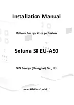 Preview for 1 page of DLG Energy Soluna S8 EU-A50 Installation Manual