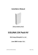 DLG Energy SOLUNA Installation Manual preview