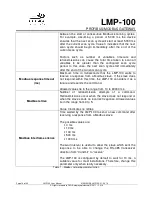 Предварительный просмотр 14 страницы DLG LMP-100 User Manual