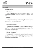 Предварительный просмотр 16 страницы DLG XS-110 User Manual