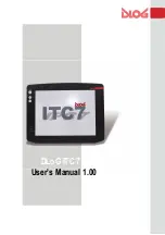 DLoG ITC 7 User Manual preview