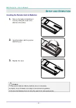 Предварительный просмотр 26 страницы DLP Texas Instruments vivitek DU6098Z User Manual