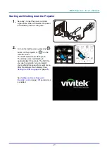 Предварительный просмотр 29 страницы DLP Texas Instruments vivitek DU6098Z User Manual