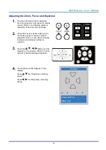 Предварительный просмотр 35 страницы DLP Texas Instruments vivitek DU6098Z User Manual