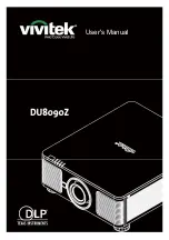 Preview for 1 page of DLP Texas Instruments vivitek DU8090Z User Manual