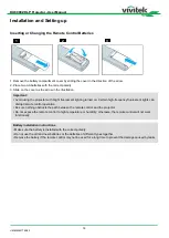 Preview for 15 page of DLP Texas Instruments vivitek DU8090Z User Manual