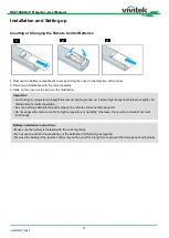 Preview for 15 page of DLP Texas Instruments vivitek DU8190Z User Manual