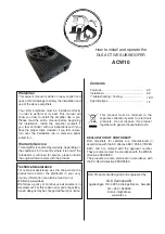 Preview for 2 page of DLS ACW10 User Manual