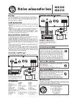 DLS ASB 308 Safety Instructions preview