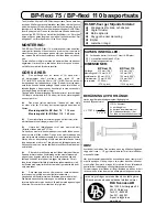 Preview for 2 page of DLS BPFLEX Installation