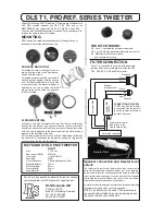 Предварительный просмотр 2 страницы DLS BRUXT1 Manual