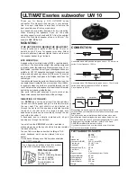 Preview for 3 page of DLS BRUXUW10 Manual