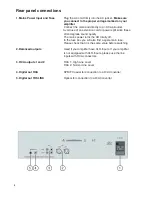 Предварительный просмотр 6 страницы DLS CD ONE Owner'S Manual