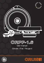 DLS CRUISE CRPP-1.6 User Manual preview