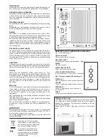 Preview for 2 page of DLS Flatsub 8 Owner'S Manual