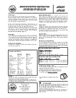 Предварительный просмотр 2 страницы DLS MCW10 Owner'S Manual