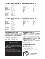 Preview for 2 page of DLS NORDICA 10 Manual