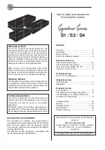 Preview for 2 page of DLS Signature S1 How To Install And Operate