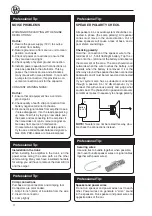 Preview for 12 page of DLS Signature S1 How To Install And Operate