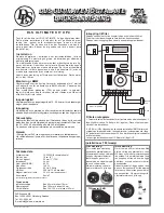 Preview for 2 page of DLS Ultimate UP4 Owner'S Manual