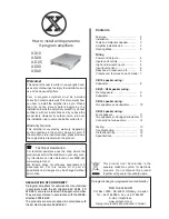 DLS X-program X-D10 Owner'S Manual preview