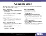 Preview for 3 page of DLX XW-70 Manual