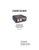 DM Engineering AUDIO-POD User Manual preview